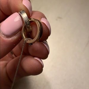 Tiffany and Co interlocking pendant